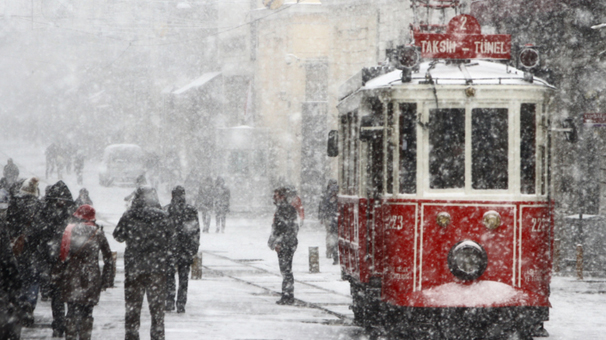 İstanbul'a 3 gün kar uyarısı