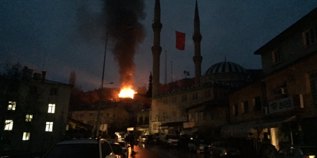 Adana Aladağ'da yine yangın!