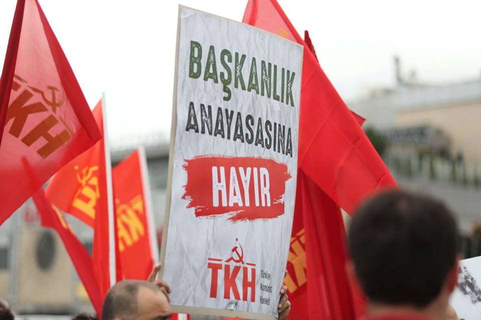 Türkiye Komünist Hareketi'nden çağrı: Başkanlığa Hayır Komiteleri için göreve!