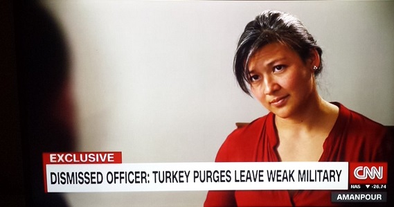 'Darbeci' olduğu iddia edilen asker CNN'e çıktı