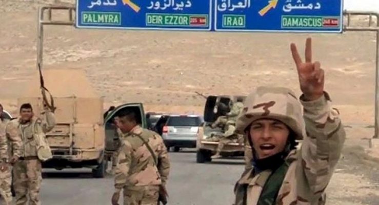 VİDEO | IŞİD'in kontrol ettiği kentte sona doğru: Suriye Ordusu Palmira'da!