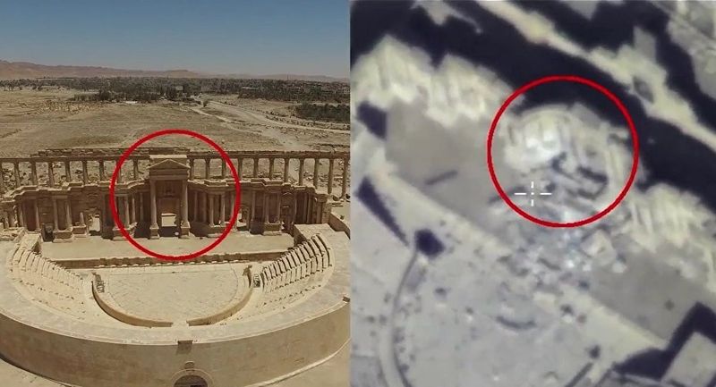 VİDEO | IŞİD Palmyra Antik Kenti'ni yok etti