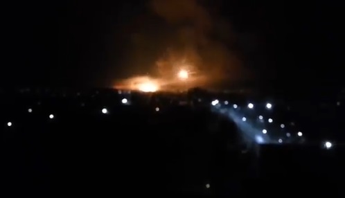 VİDEO | Ukrayna'nın en büyük cephaneliğinde yangın: Binlerce kişi tahliye edildi