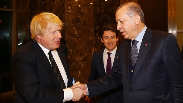 Erdoğan, İngiltere Dışişleri Bakanı ile görüştü