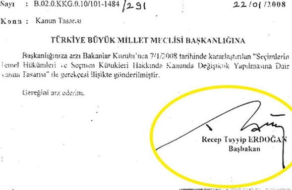 Yurtdışında seçim propagandası yasağının altında Erdoğan'ın imzası var