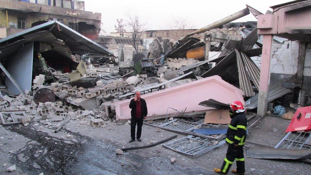 Gaziantep Sanayi Sitesi'nde şiddetli patlama