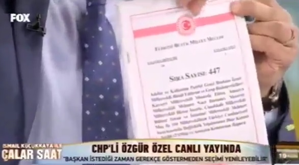 VİDEO | Erdoğan istifa edecek mi: 'Fesih' yetkisi canlı yayında belgelendi...
