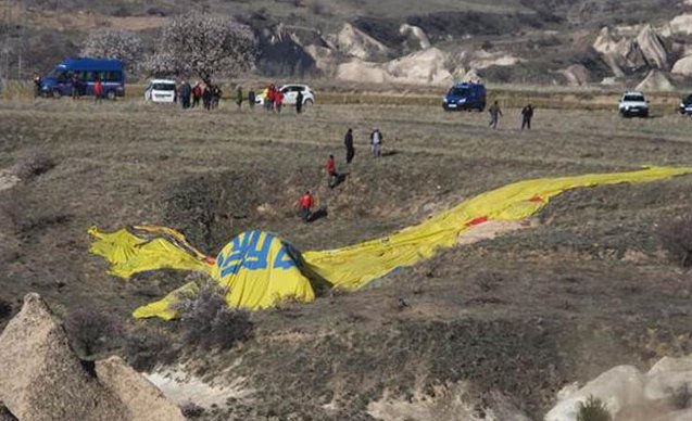 Kapadokya'da balon kazası: Ölü ve yaralılar var!