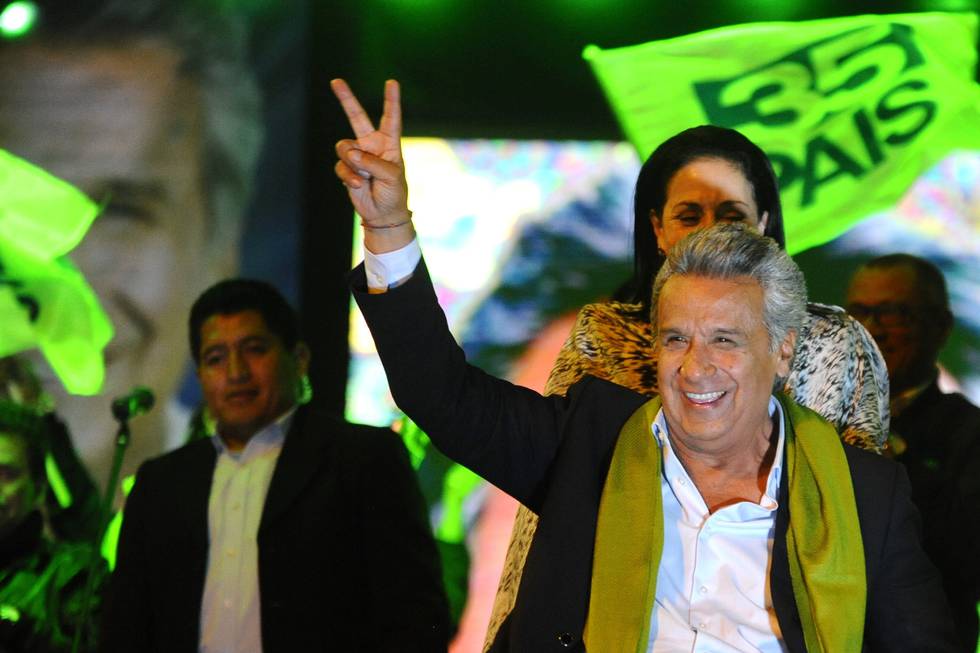 Ekvador'da zafer Lenin Moreno'nun: Milyonlarca dolara ve medyalarına rağmen sağ mağlup oldu