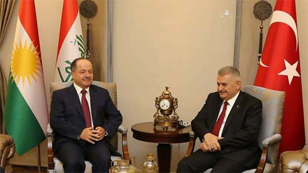 Başbakan, Barzani ile telefonda görüştü