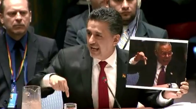 BM'nin Bolivya temsilcisi net konuştu: Irak'ta 1 milyon kişiyi öldürmüştünüz