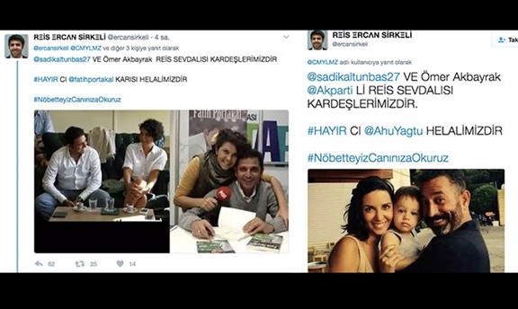 Sosyal medyada Cem Yılmaz ve Fatih Portakal'a 