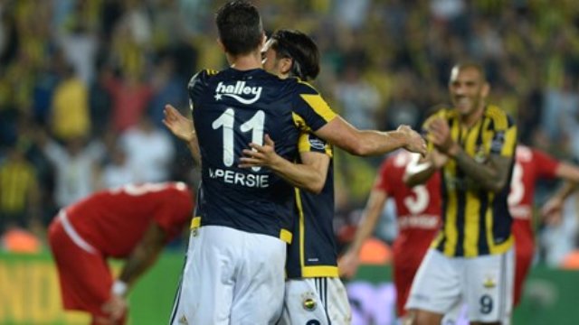 Fenerbahçe maçında 
