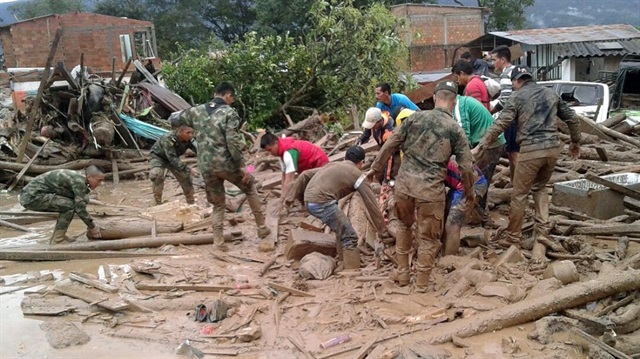 Kolombiya'da sel felaketi: Yüzlerce ölü ve yaralı