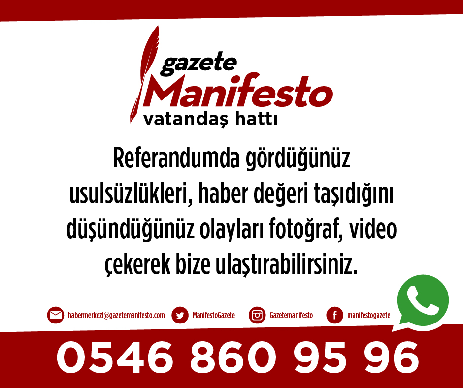 Gazete Manifesto Yurttaş Hattı'na usulsüzlük haberleri gelmeye devam ediyor