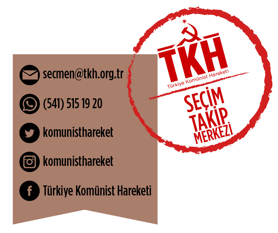 TKH Seçim Takip Merkezi'nden açıklama: HAYIR oylarımıza sahip çıkalım
