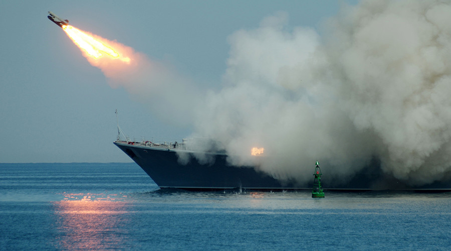 Rus savaş gemileri Akdeniz'den IŞİD'i vurdu