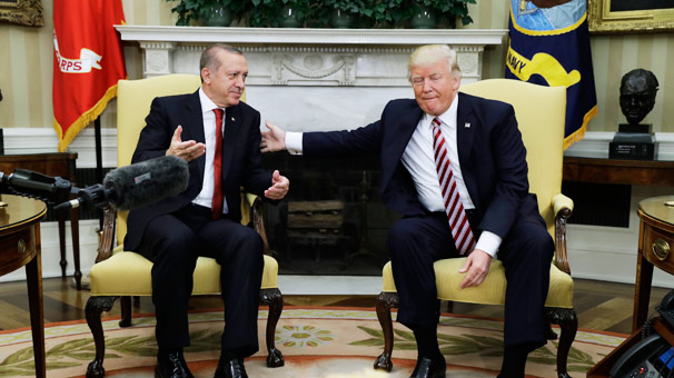 Trump-Erdoğan görüşmesi başladı