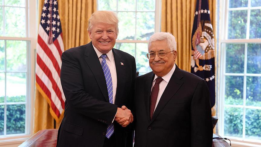 Filistin Devlet Başkanı, Beyaz Saray'a gitti