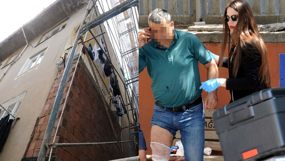 Kağıthane'de 'çamaşır asma' kavgasında kan döküldü: 1'i ağır dört işçi yaralı