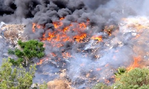 Bodrum'da büyük yangın