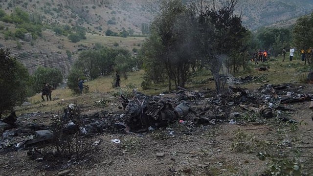 Şırnak'ta helikopterin düşürülmesini PKK üstlendi