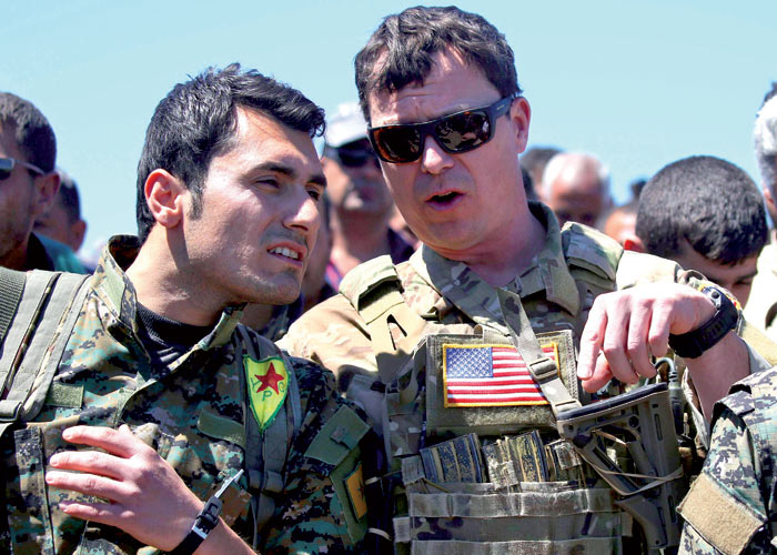 ABD ile YPG arasında 10 yıllık askeri anlaşma imzalandığı iddia ediliyor