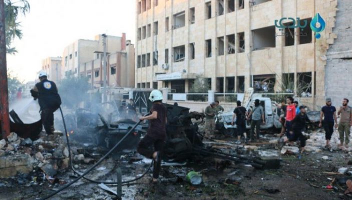İdlib'de bombalı saldırı: 12 ölü