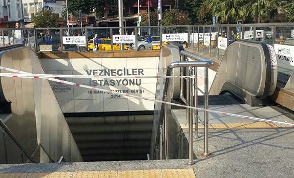 İstanbul'da bazı metro durakları kapalı