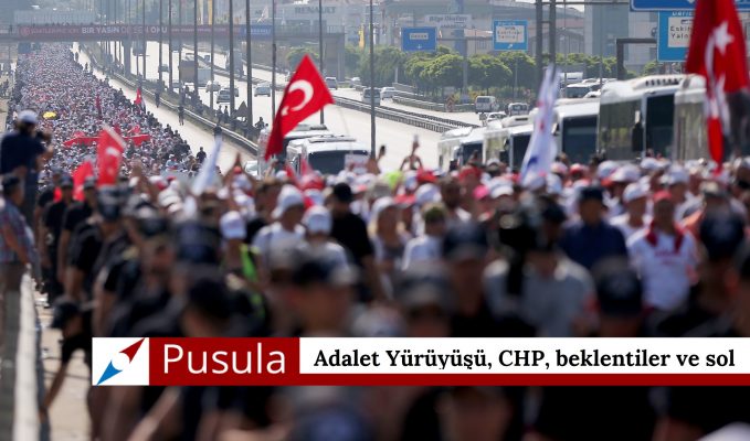 Adalet Yürüyüşü, CHP, beklentiler ve sol