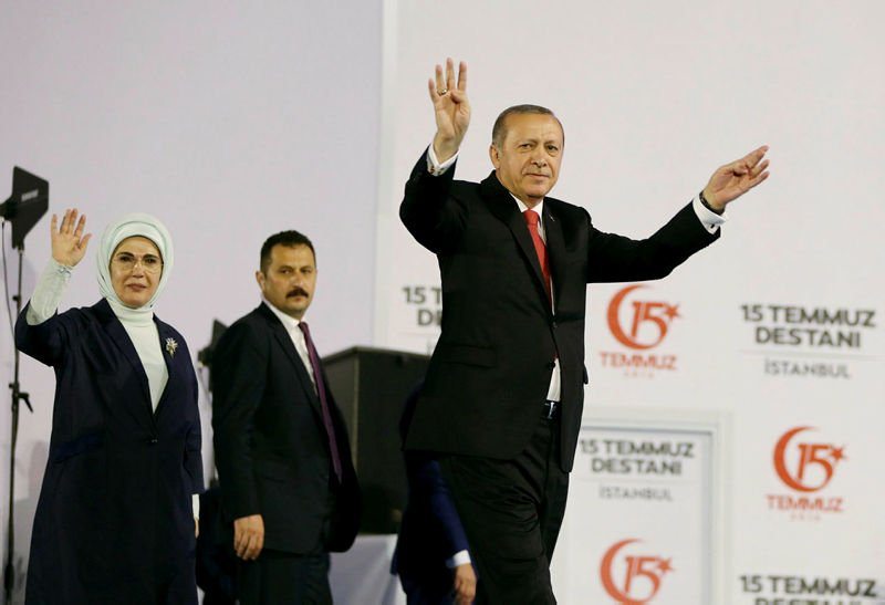 Erdoğan 15 Temmuz etkinliğinde Kılıçdaroğlu'na sardı: Bilseydim Yenikapı'ya çağırmazdım