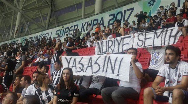Beşiktaş taraftarlarının tutuklanması Meclis'te: 'Yaşasın' yazan pankart, bıçaktan keskin mi?