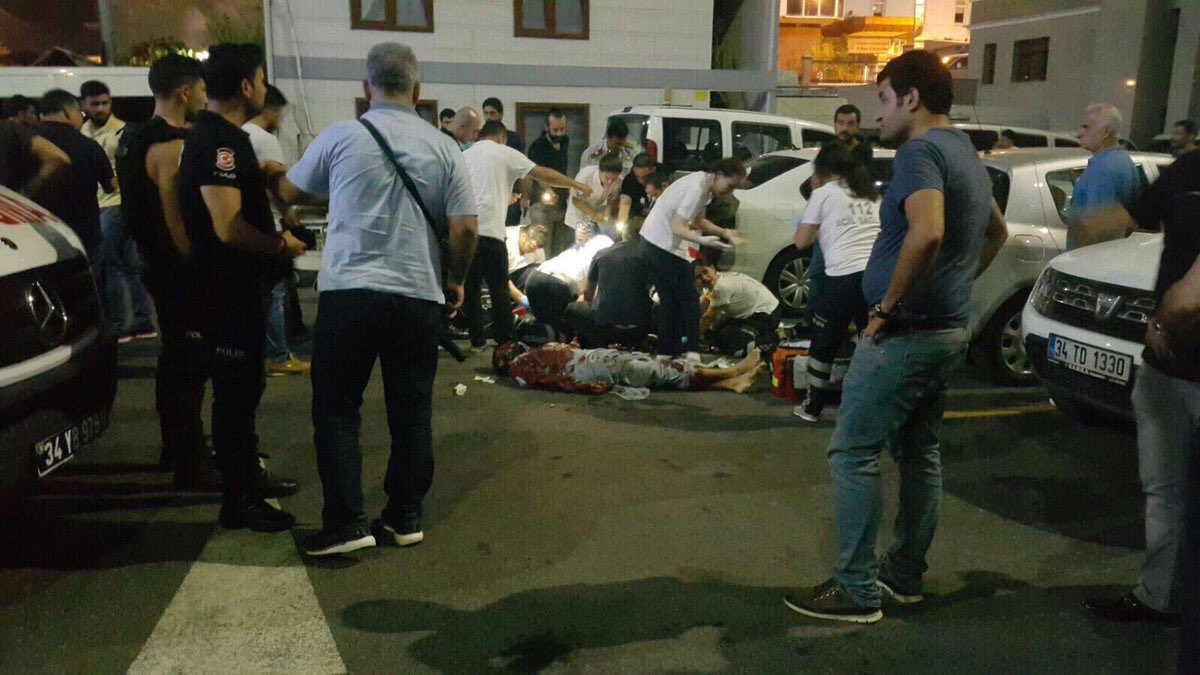 İstanbul Emniyet Müdürlüğü'nde bıçaklı saldırı