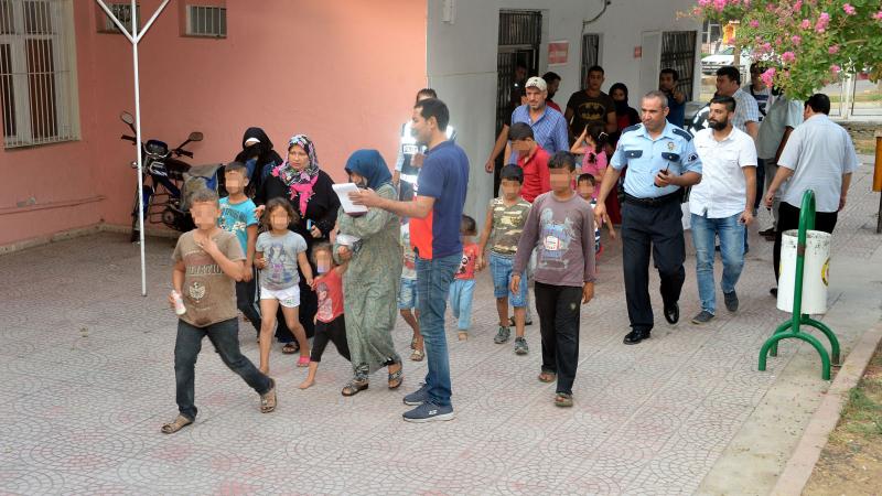 Polisten Suriyeli çocuklara operasyon