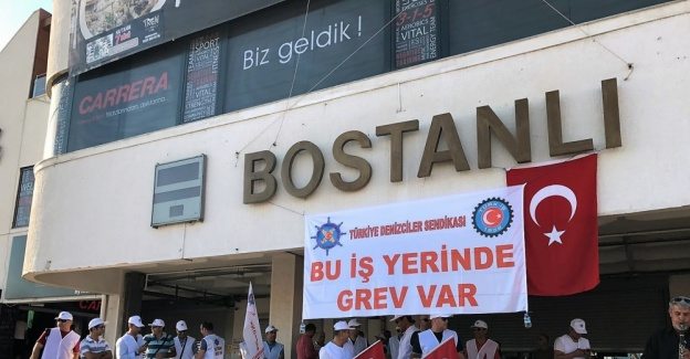 İzmir'de grev bitti, işçiler tepkili