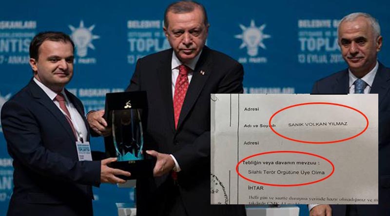 Erdoğan 'FETÖ' sanığına ödül verdi
