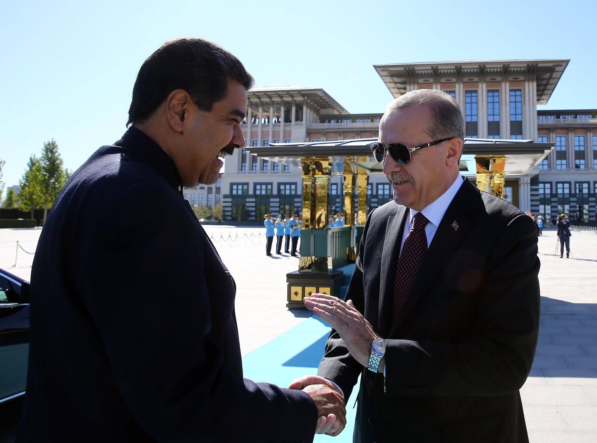 Venezuela Cumhurbaşkanı Maduro Erdoğan ile görüştü
