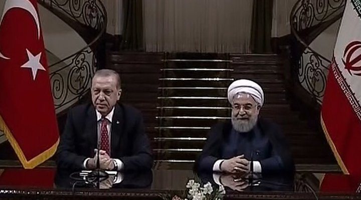 Erdoğan ve Ruhani görüştü: Ticarette yeni kararlar, Barzani'ye ağır yaptırım uyarıları