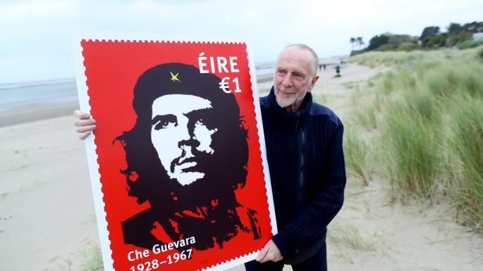 İrlanda posta servisi Che için özel posta pulu bastırdı