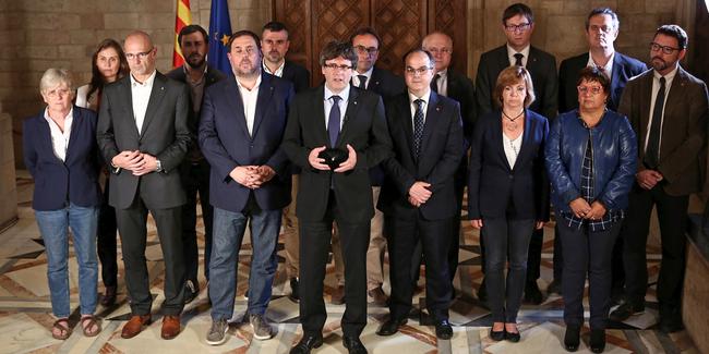 Katalonya hükümeti: Bağımsız bir devlet kurma hakkını elde ettik