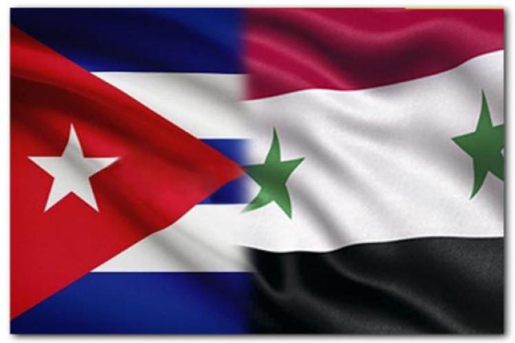 Emperyalizme karşı mücadele eden iki ülke Küba ile Suriye arasında dostluk görüşmesi gerçekleşti