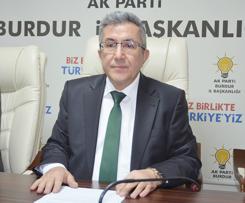 AKP Burdur İl Başkanı Süleyman Faki istifa etti