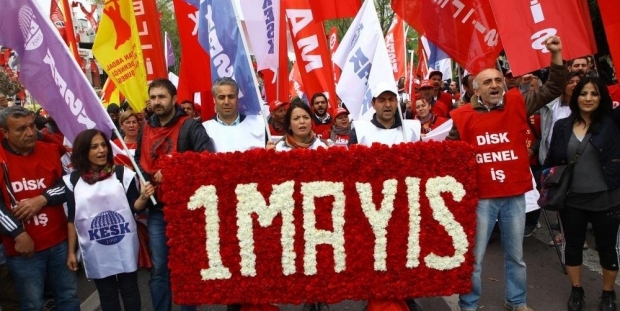 Türkiye'ye 1 Mayıs mahkumiyeti