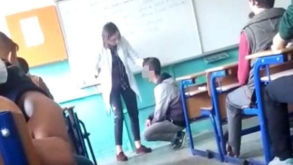 Sınıfta öğrencisini döven öğretmen hakkında karar verildi