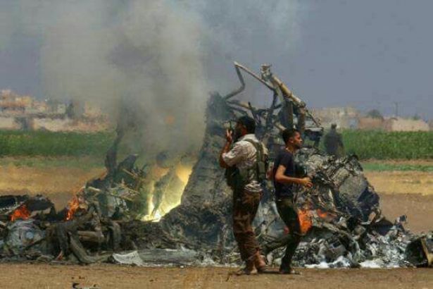 Cihatçı çeteler Suriye uçağını düşürüp pilotu infaz etti