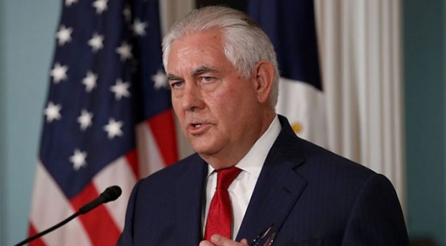 ABD Dışişleri Bakanı Tillerson'dan Afrin açıklaması