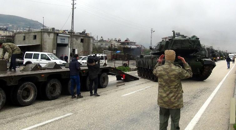 TSK'den açıklama: Afrin'de YPG hedefleri vuruldu