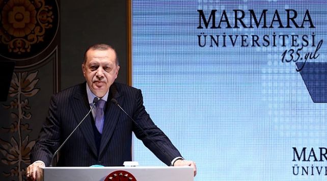 Erdoğan sola saldırdı, kendini tarihte bilimle en çok ilgilenen Cumhurbaşkanı ilan etti!