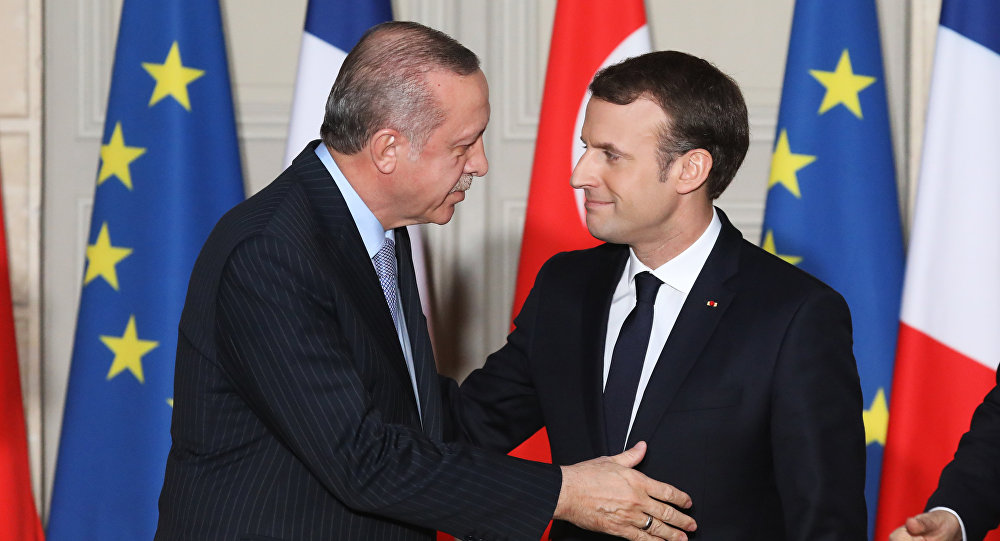 Fransız gazeteci ve Erdoğan arasında