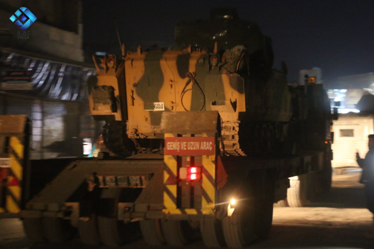 BBC muhabiri: TSK'ya ait askeri konvoy güney Halep'e gitmek istedi, Suriye ordusu ateş açtı